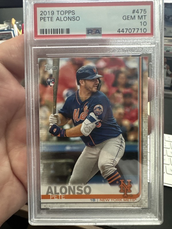 2019 Topps Pete Alonso #475  Gem Mint PSA 10