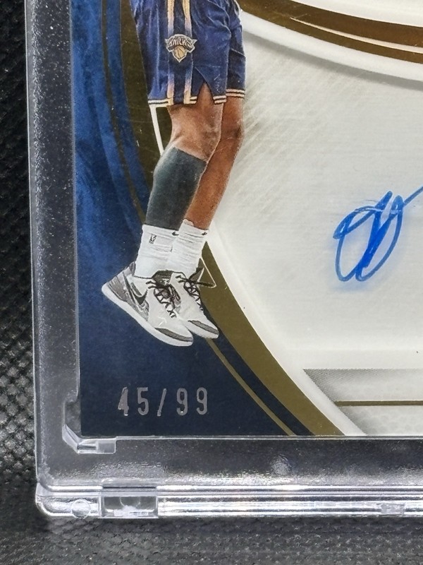 2024-25 Panini Immaculate OG Anunoby Shadowbox Signatures Auto #/99 Finals MVP? view 2