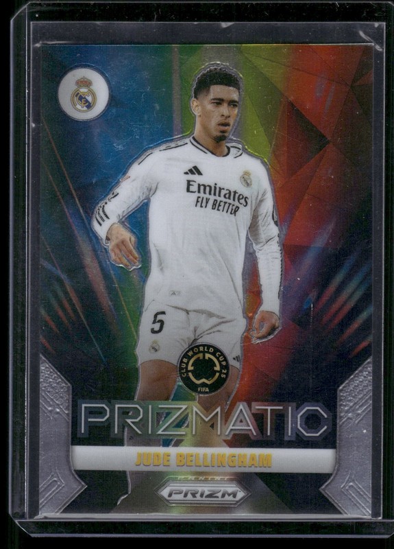 2025 Panini Prizm FIFA Club World Cup #24 Jude Bellingham Prizmatic