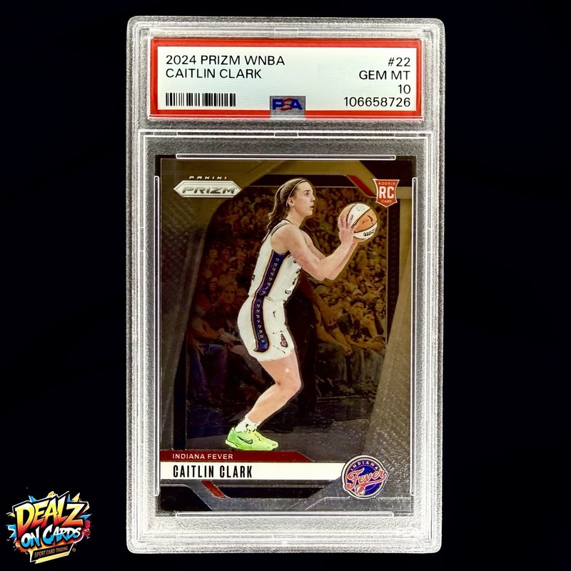 2024 Panini Prizm WNBA Caitlin Clark Rookie Card #22 RC PSA 10 GEM MINT Fever