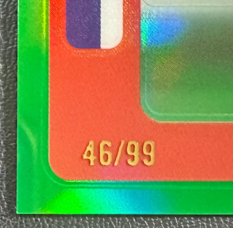 Granit Xhaka 2025 Topps Chrome Premier League Green Refractor Auto /99 #CA-GX view 2