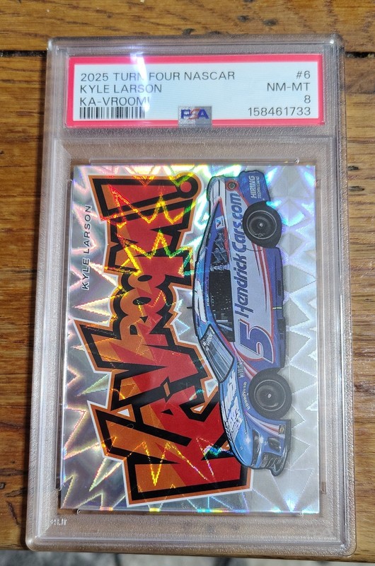 2025 Panini Turn Four - Ka-Vroom! Kyle Larson #6