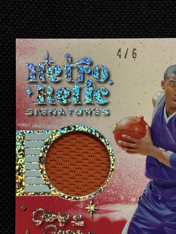 Amare Stoudemire /6 Auto Game Used Relic - 2025 Leaf Glory Of The Game RS-AS1 view 2