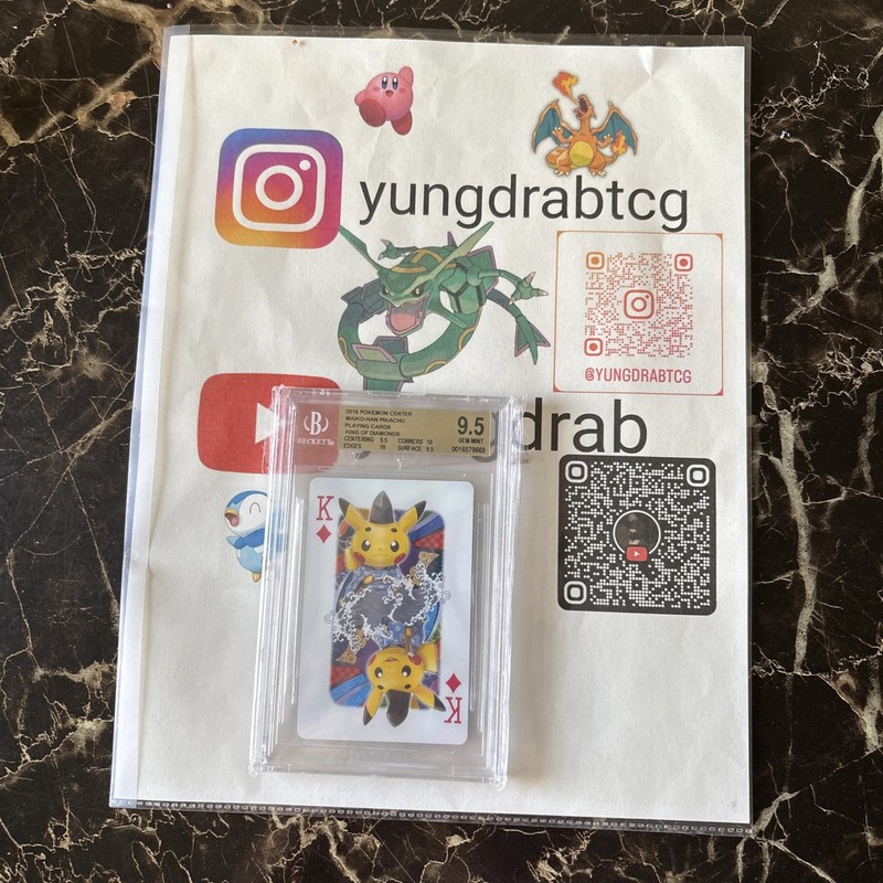 BGS 9.5 Maiko Han Pikachu Pokemon Center Kyoto: Extremely low Pop view 2