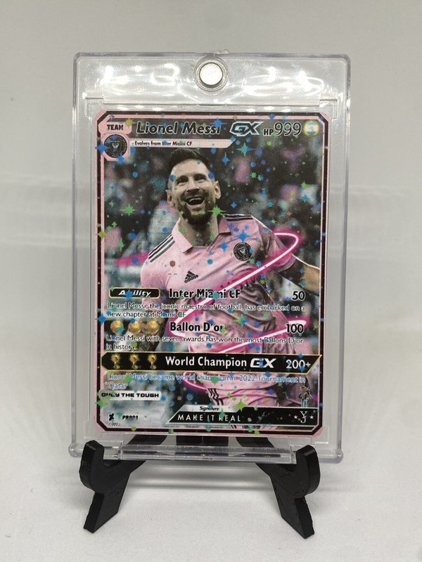 Lionel Messi Pokémon Card Argentina Full Art