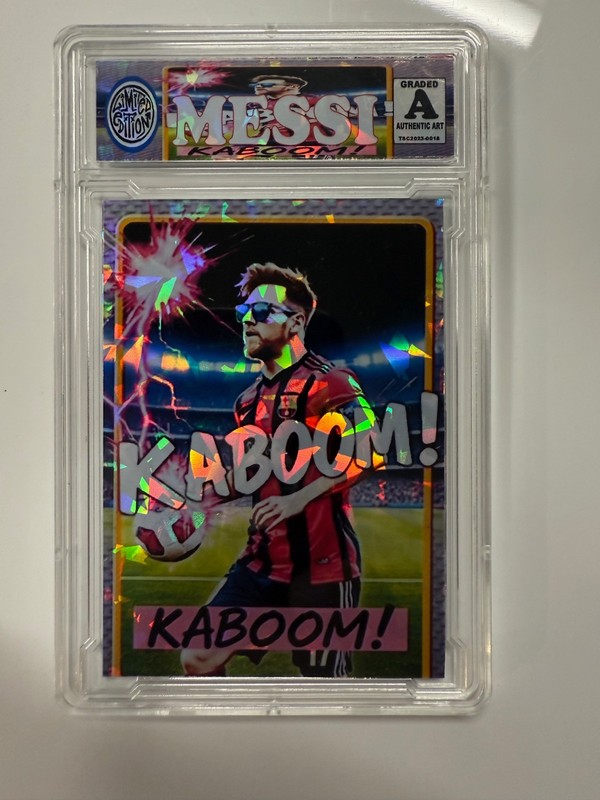 2025 Lionel Messi  SP/99 Sports Anime Refractor  Soccer  zx3 rc