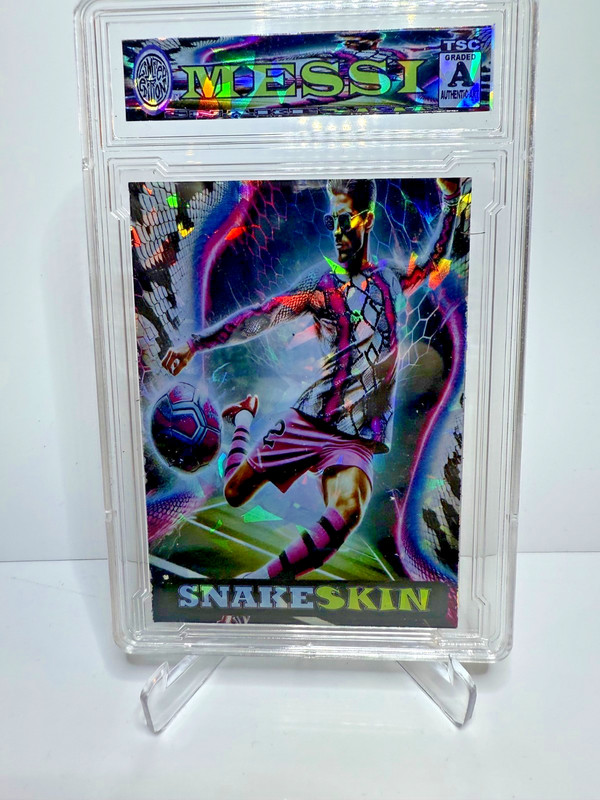 2025 Soccer Lionel Messi snake Ice Refractor Anime SP/200  rc rw