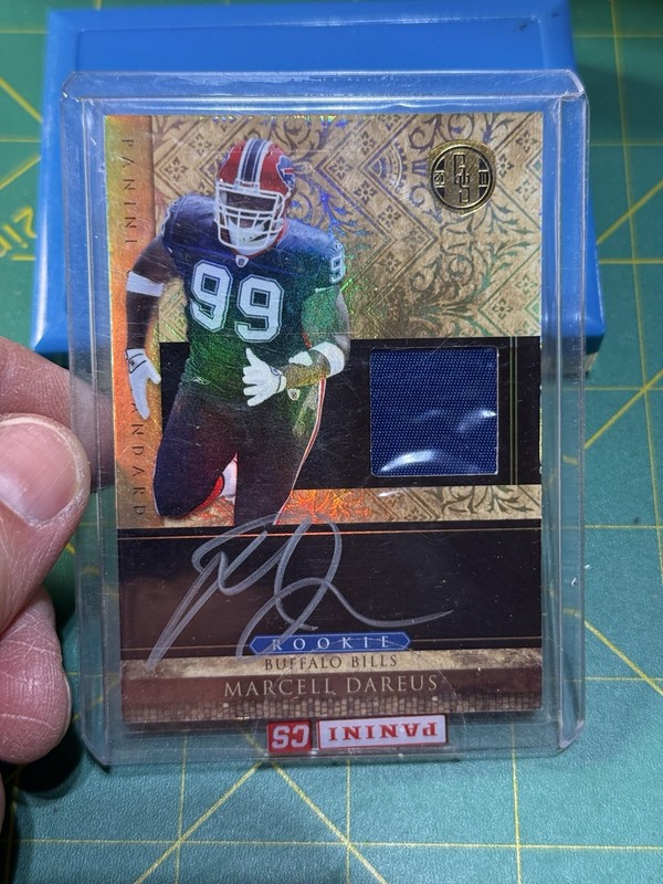 2011 Gold Standard #253 Marcell Dareus RPA Auto Patch RC Rookie Bills