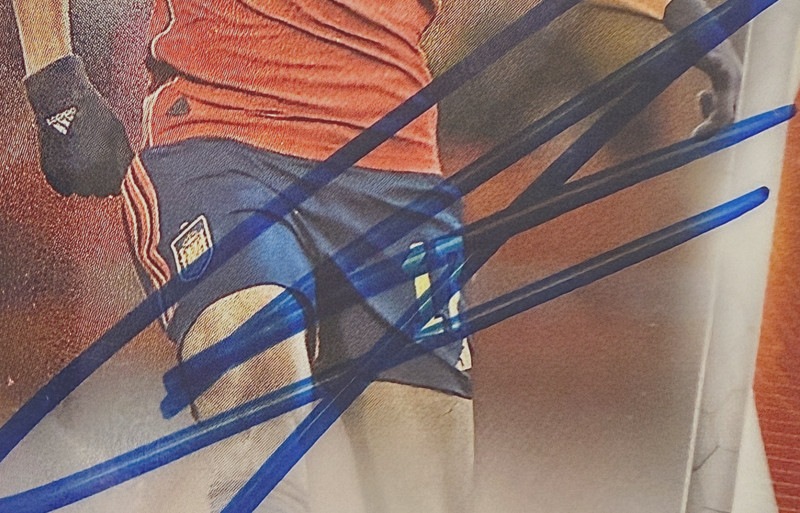 2024 Topps Chrome UEFA EURO #17 Spain Lamine Yamal Beckett Authentic Auto view 2