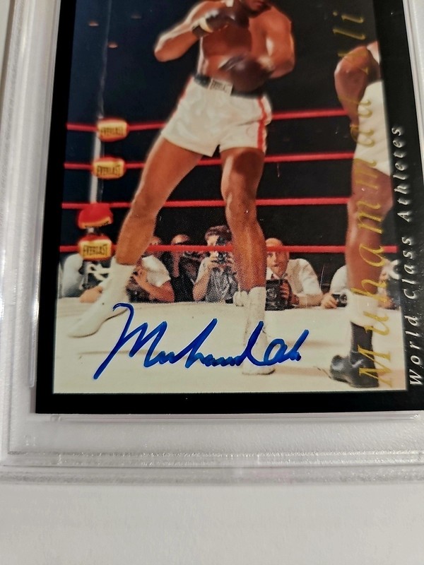 MUHAMMAD ALI 1992 CLASSIC PSA DNA CERT AUTHENTIC AUTO 10 BOXING LEGEND GREATEST view 2