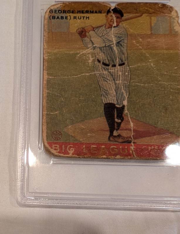 1933 Goudey Babe Ruth #144 PSA Authentic view 2
