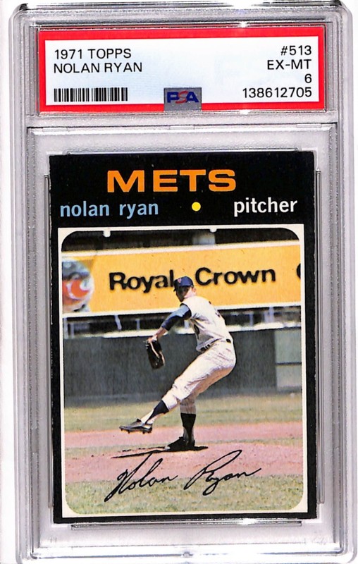 1971 Topps Nolan Ryan #513 PSA 6 