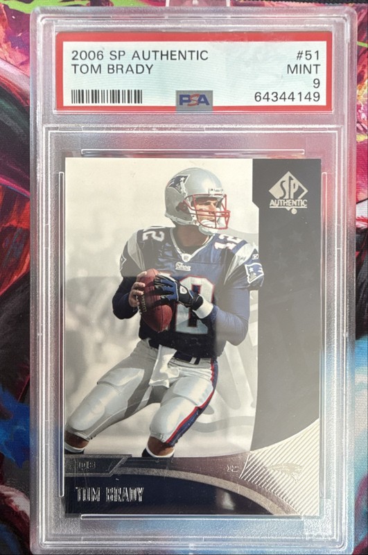 2006 SP Authentic - Tom Brady #51