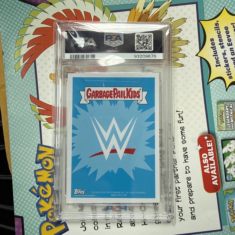 2019 Topps Garbage Pail Kids WWE Undertaker PSA 9 Undead Taker #13 -33 view 2