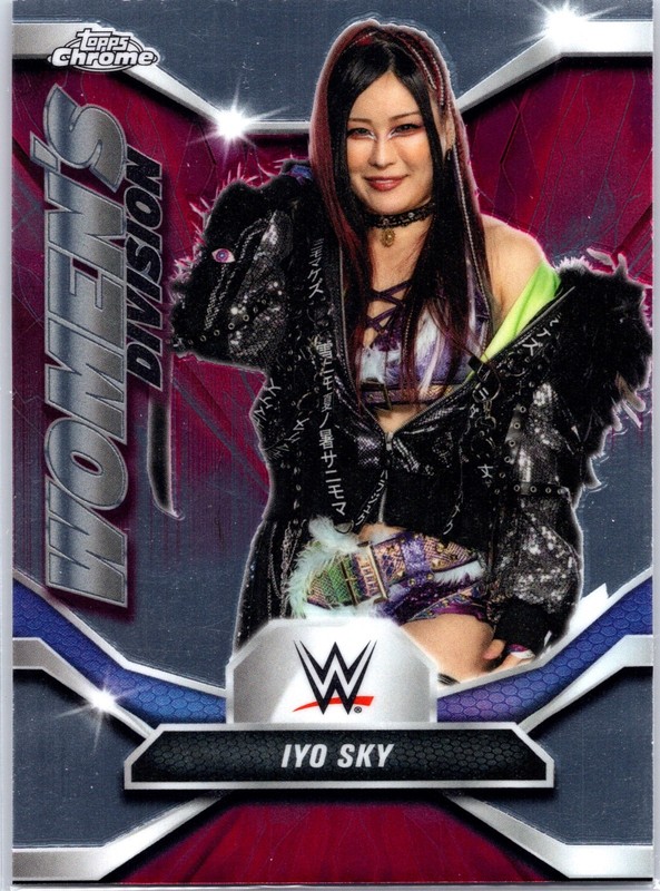 2026 Topps Chrome WWE Iyo Sky Women's Division