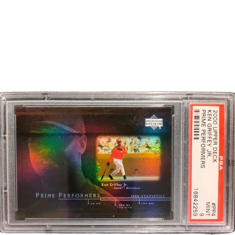 2000 Upper Deck - Prime Performers #PP4 Ken Griffey Jr PSA 9