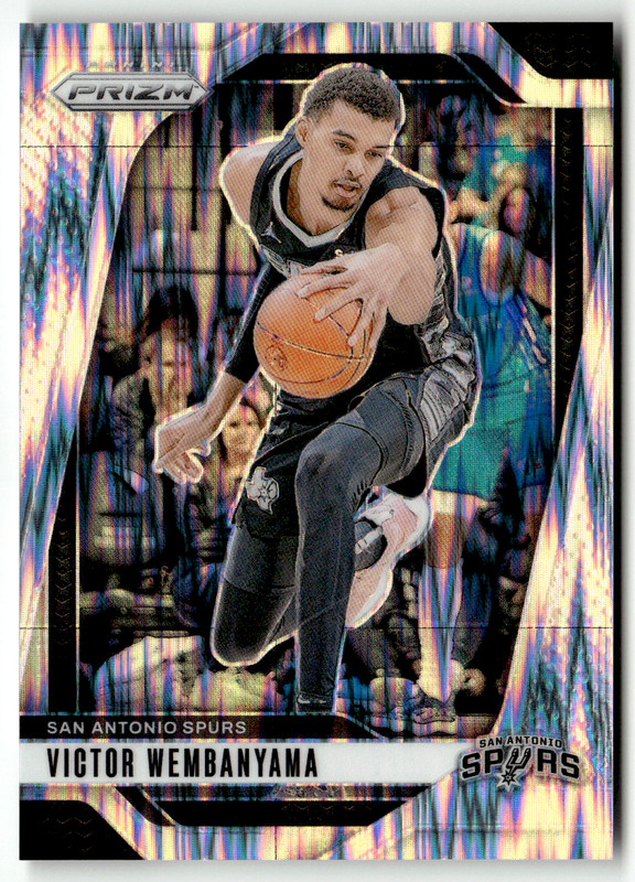 Panini Prizm NBA 2024-25 Victor Wembanyama Skewed Prizm 117/249