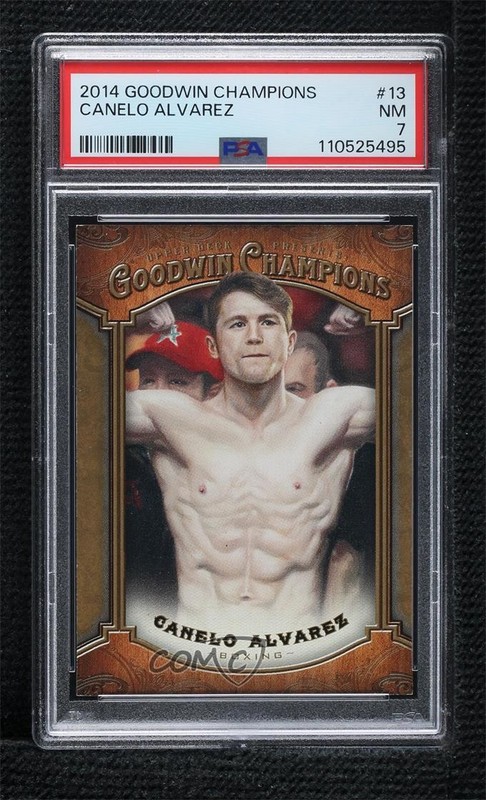2014 Upper Deck Goodwin Champions Canelo Alvarez #13 PSA 7 05or