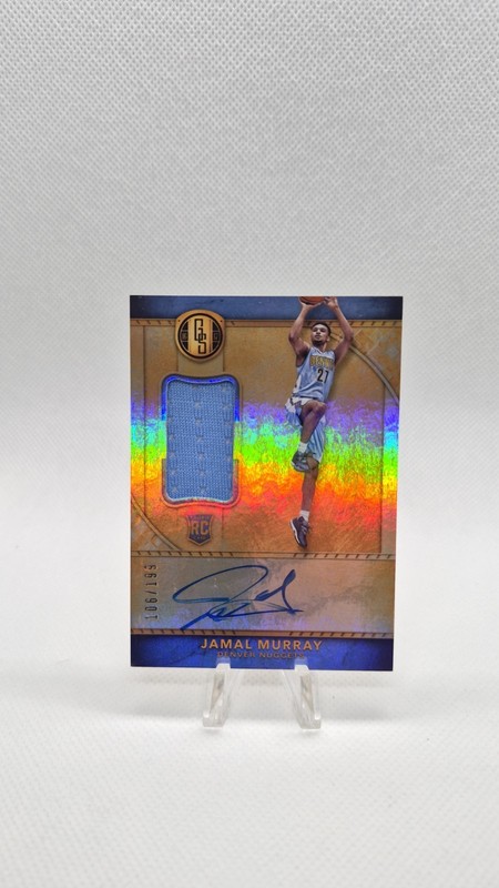 2016-17 Panini Gold Standard Jamal Murray RPA /199 Rookie Patch Auto RC Nuggets