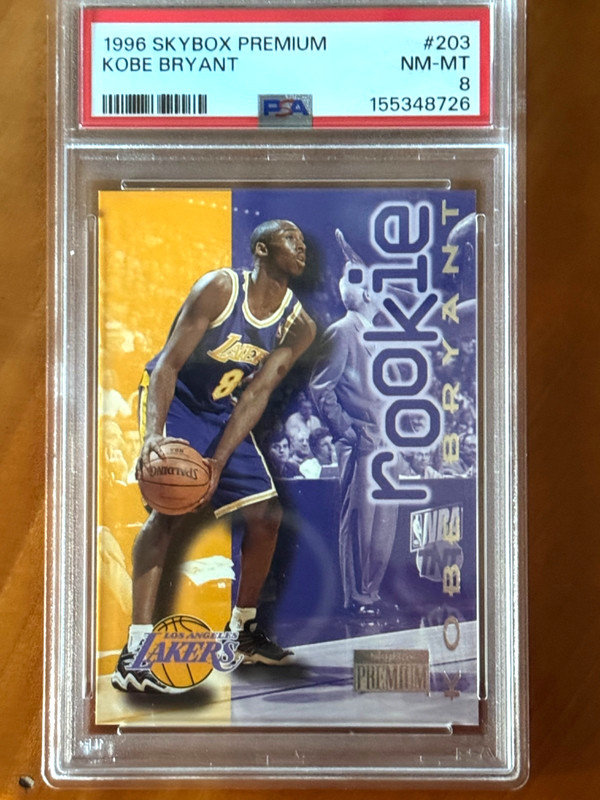 1996 Kobe Bryant Skybox Premium #203 PSA 8 NM-MT
