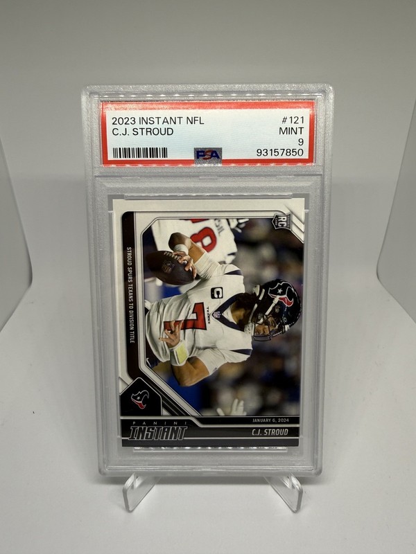 2023 Panini Instant NFL #121 CJ Stroud RC PSA 9 MINT  /2120