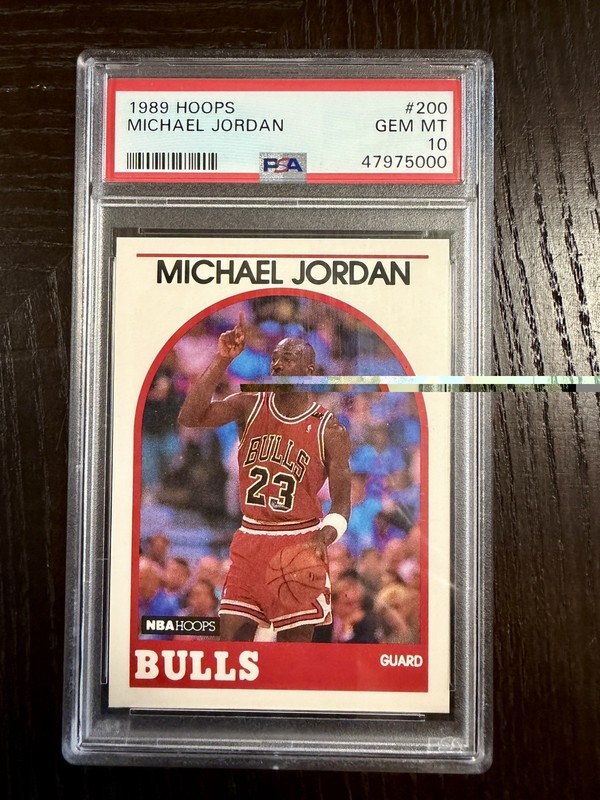 1989 Hoops Michael Jordan #200 PSA 10 GEM MINT