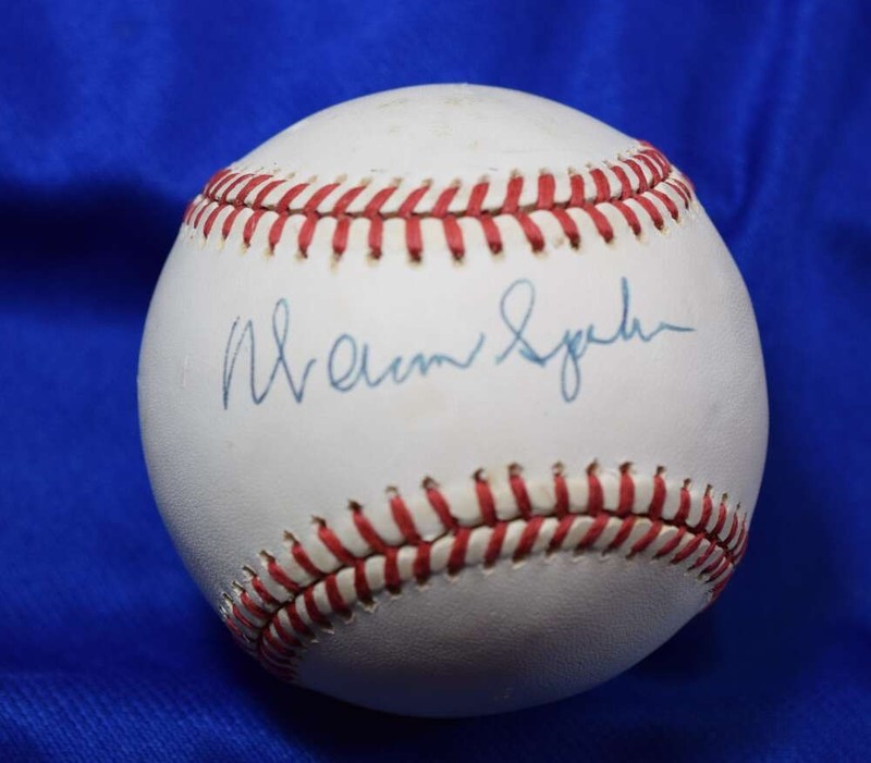Warren Spahn PSA DNA Autograph Official National League ONL Signed Baseball