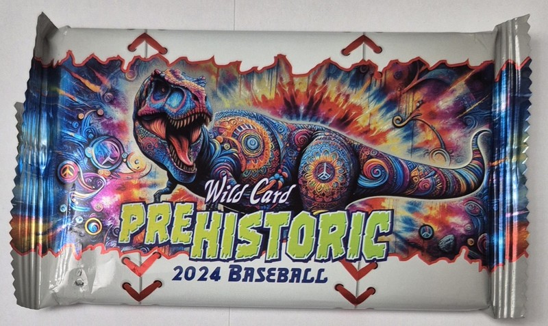 2024 Prehistoric Baseball (AUTO or 1/1 Possible) Wild Card Sealed Pack - 1 Card