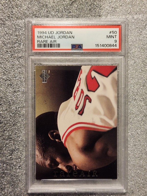 1994 Upper Deck Michael Jordan Rare Air  Michael Jordan #50 Psa 9