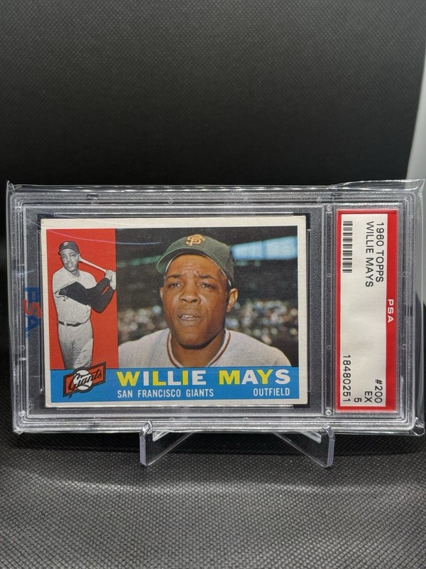 1960 Topps - Willie Mays #200 PSA 5