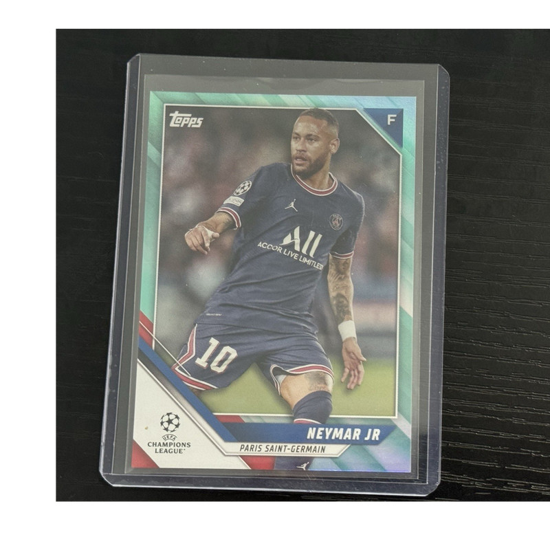 Topps 2021-22 UEFA Champions League Neymar Jr #150 PSG /299 Parallel