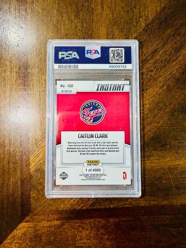 2024 Caitlin Clark RC PSA 10 Numbered # 🔥 INVESTMENT / ROOKIE / POP REPORT 🏀 B view 2