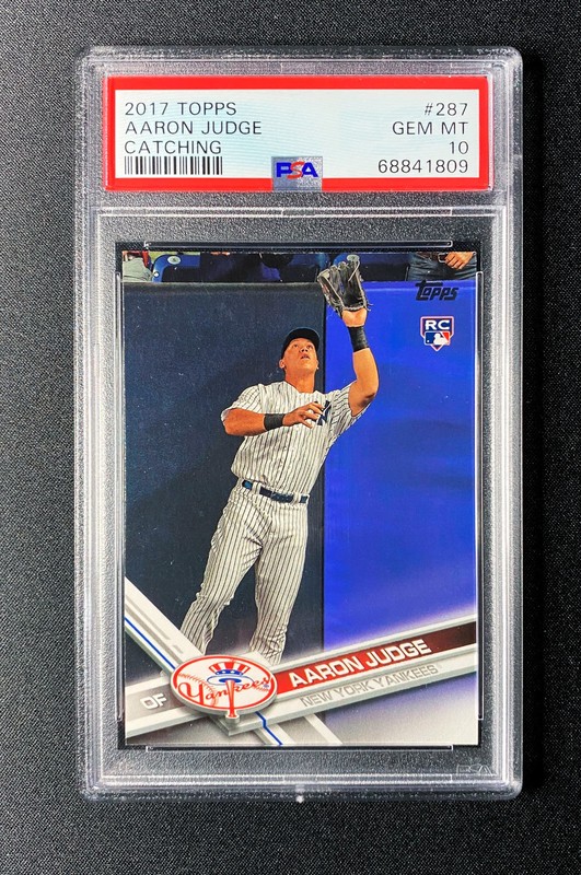 Aaron Judge - 2017 Topps - RC Rookie #287 - Yankees - PSA 10 GEM MINT