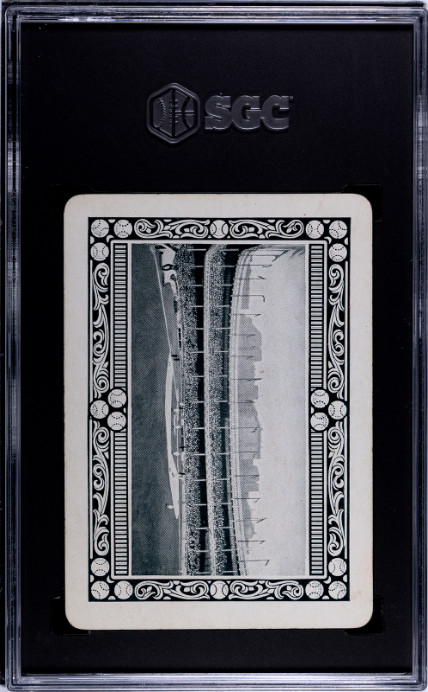 1914 Polo Grounds Game Honus Wagner SGC 3 VG view 2
