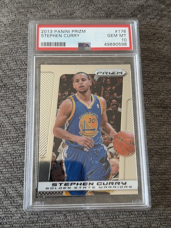 STEPHEN CURRY PSA 10 2013-14 Panini Prizm #176 GEM MINT WARRIORS