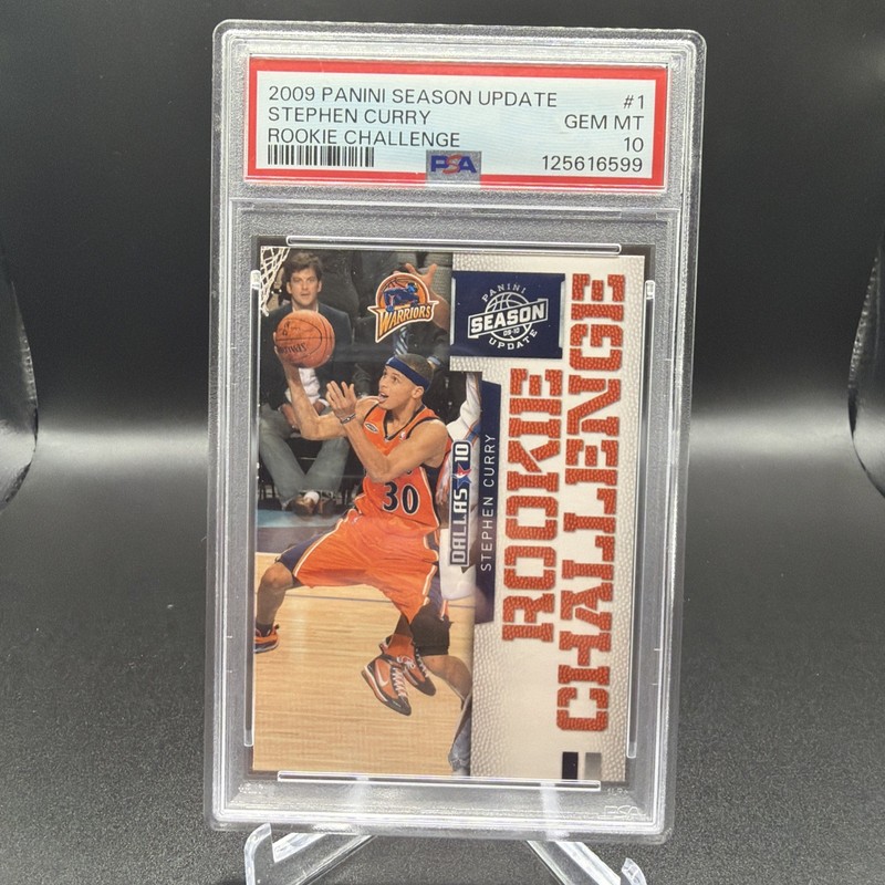 2009-10 Panini Season Update - Rookie Challenge Stephen Curry #1 (RC) PSA 10