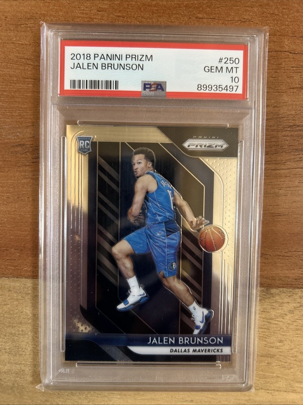 2018-19 Panini Prizm Jalen Brunson #250 (RC) PSA 10 Gem Mint