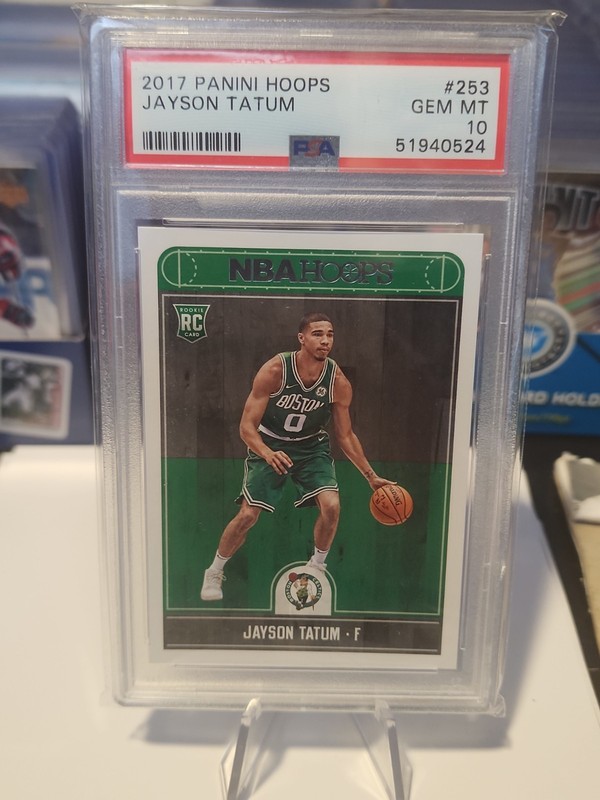 2017 Panini Hoops Jayson Tatum PSA 10 RC