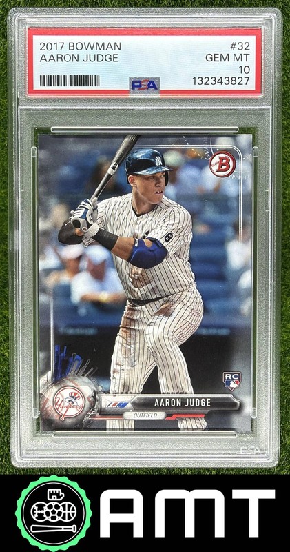 Aaron Judge RC PSA 10 2017 Bowman New York Yankees #32 3827