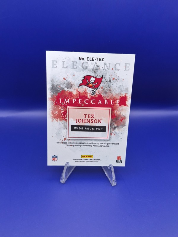 2025 Panini Impeccable - Elégance Rookie Helmet and Patch Autos 2025 Panini... view 2