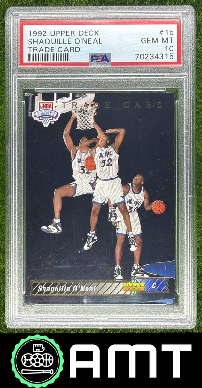 Shaquille O'Neal SP RC Rookie PSA 10 1992-93 Upper Deck Orlando Magic #1 4315