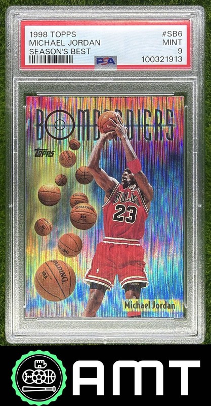 Michael Jordan PSA 9 1998-99 Topps Season's Best Chicago Bulls #SB6 1913