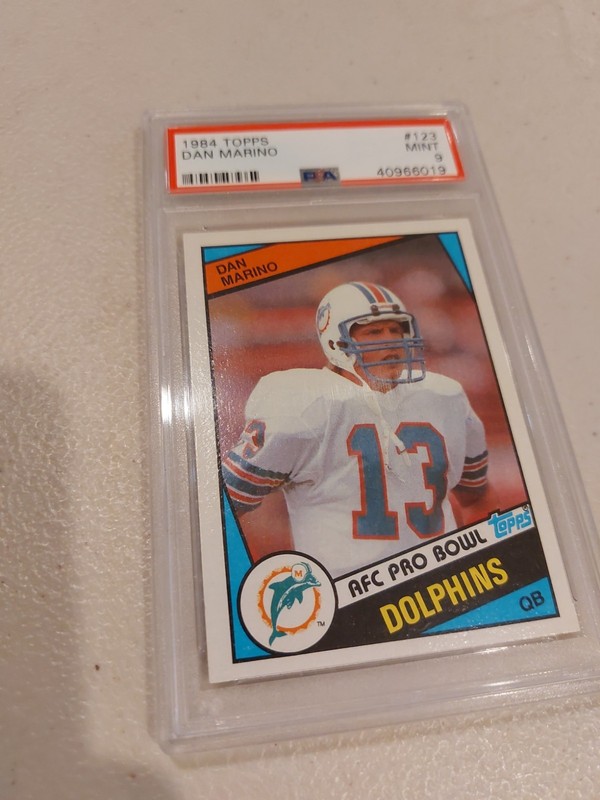 1984 Topps Dan Marino #123 PSA 9 MINT Rookie RC HOF