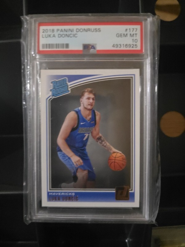 🔥2018 Donruss Luka Doncic Donruss Rated Rookie PSA 10 GEM MINT🔥