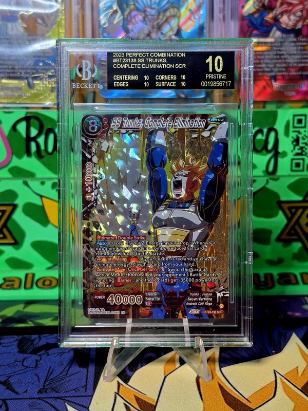 2023 DBS SS Trunks, Complete Elimination SCR #BT23-138 BGS 10 BLACK LABEL