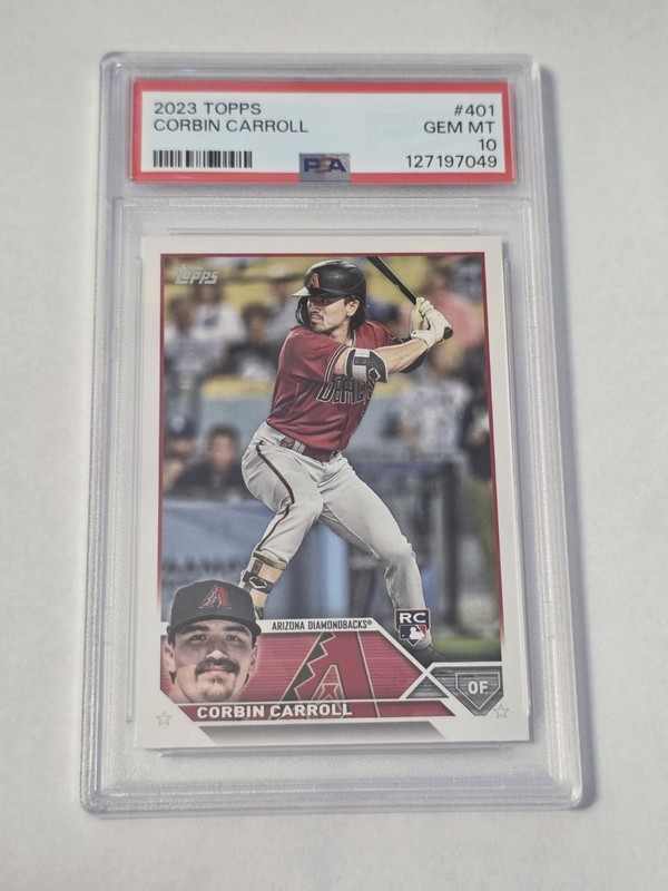 2023 Topps Series 2 - Corbin Carroll #401 (RC) Psa 10