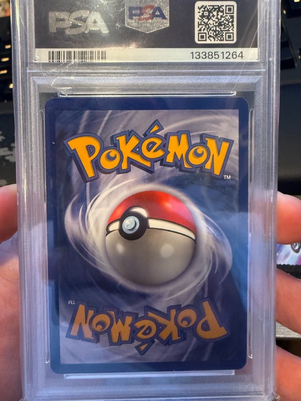 2000 POKEMON ROCKET #4 DARK CHARIZARD HOLO PSA 7 view 2