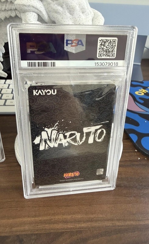 2025 Kayou Naruto NRS01 Sasuke Uchiha #001L5 SE PSA 10 Pop 9  view 2