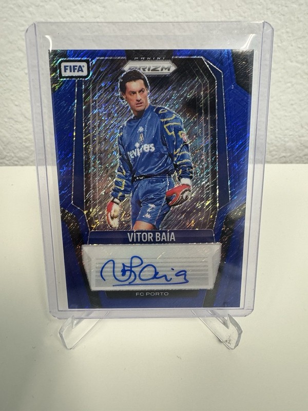 Panini Prizm FIFA 2025-26 Vítor Baía FC Porto Auto BLUE SHIMMER