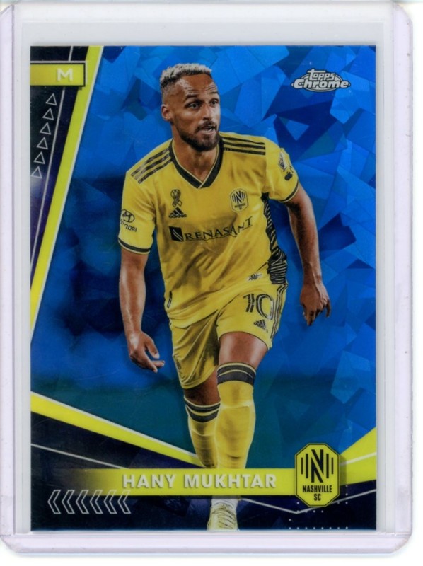 2024 TOPPS CHROME MLS SOCCER SAPPHIRE BASE HANY MUKHTAR #38